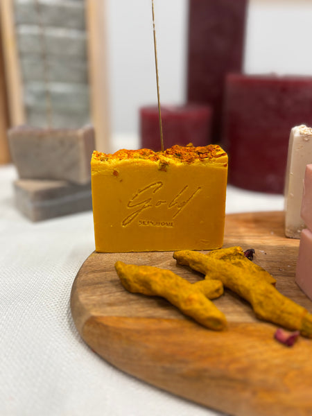 Glow Turmeric + Honey Soap SAMPLE