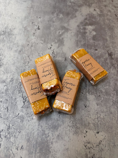 Glow Turmeric + Honey Soap SAMPLE