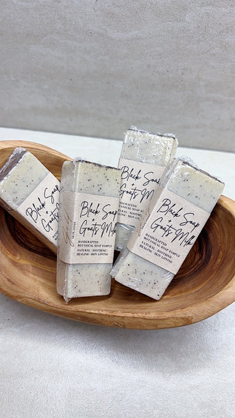 Black Soap + Goats Milk Soap SAMPLE